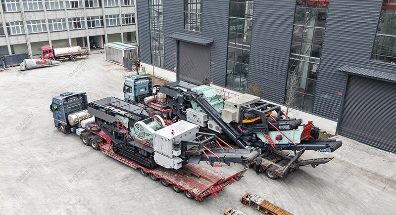 Mobile crushing plant 19