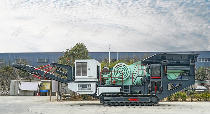 Mobile crushing plant 20