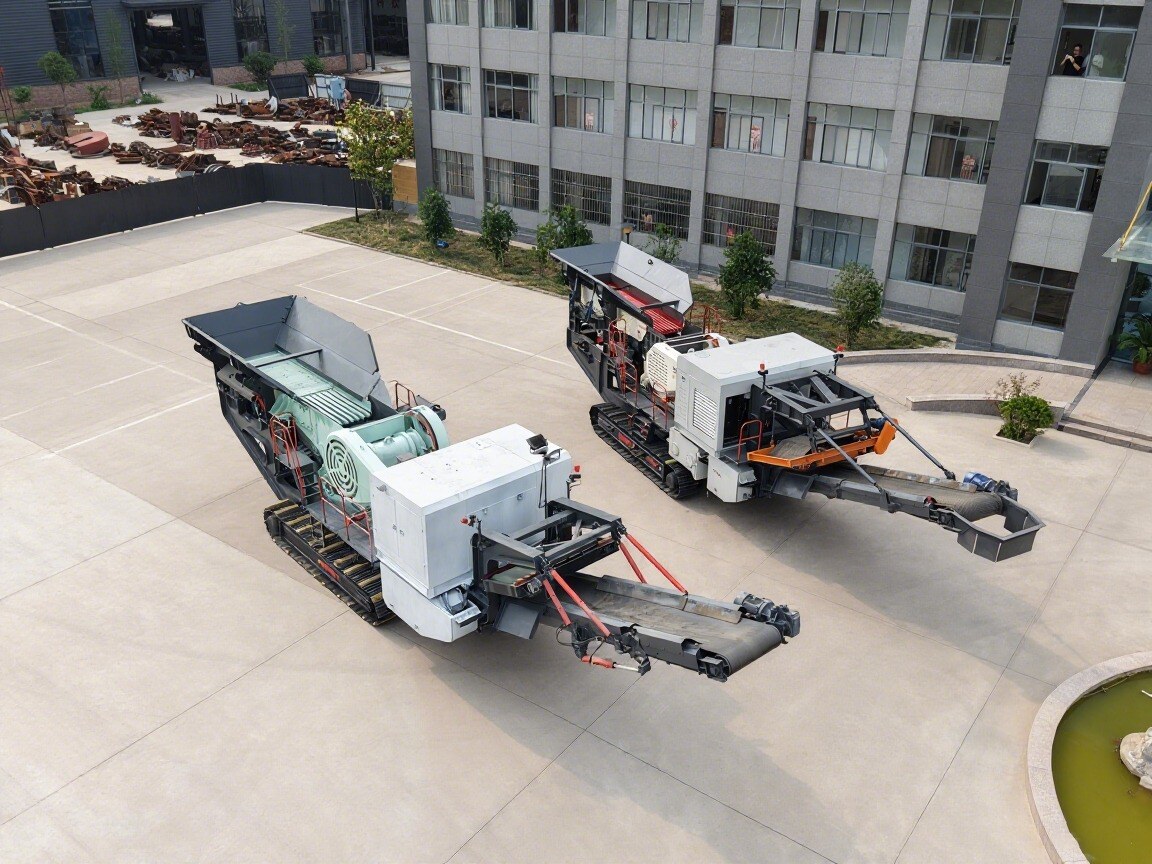 Mobile crushing plant 12