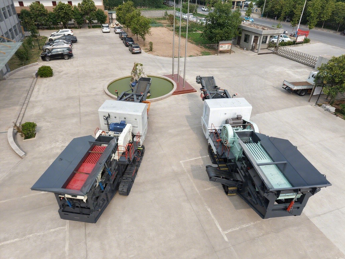 Mobile crushing plant 15