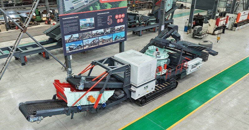 Mobile crushing plant 2