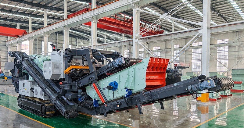 Mobile crushing plant 3
